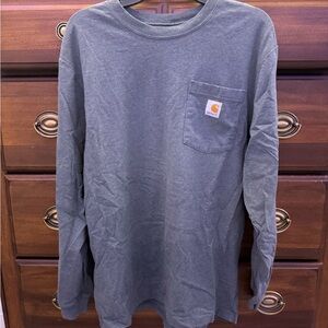 Carhartt Men's green Long Sleeve Shirt